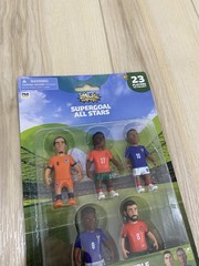 Supergoal All Stars Soccer 5 Pack Collectible Action Figures Set International