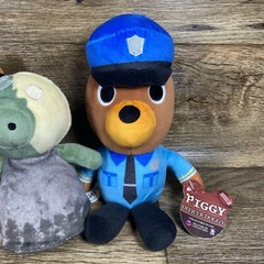Roblox ZomPiggy Tigry Officer Doggy MiniToon 3 Stuffed Plush Zombie Tiger Dog