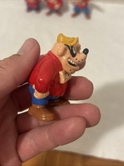 (4) 1989 Bully Disney Duck Tales 3.5″ Beagle Boys Figure Lot Germany