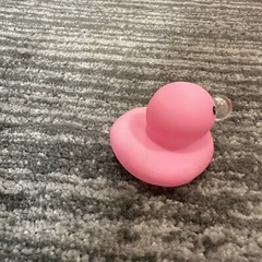 Rubber Duck Pink Bubble Blowing Decor Car Home Office Cute Ornament Ducky New