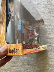 NBA Michael Jordan Then & Now 4 Figures 1999 Chicago Bulls N Carolina All Stars