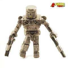 Terminator 2 T2 Minimates Cyberdyne Assault Scorched Endoskeleton