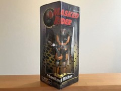 Bandai Saban Masked Rider Black RX Robo Rider Super Gold Figure Sealed