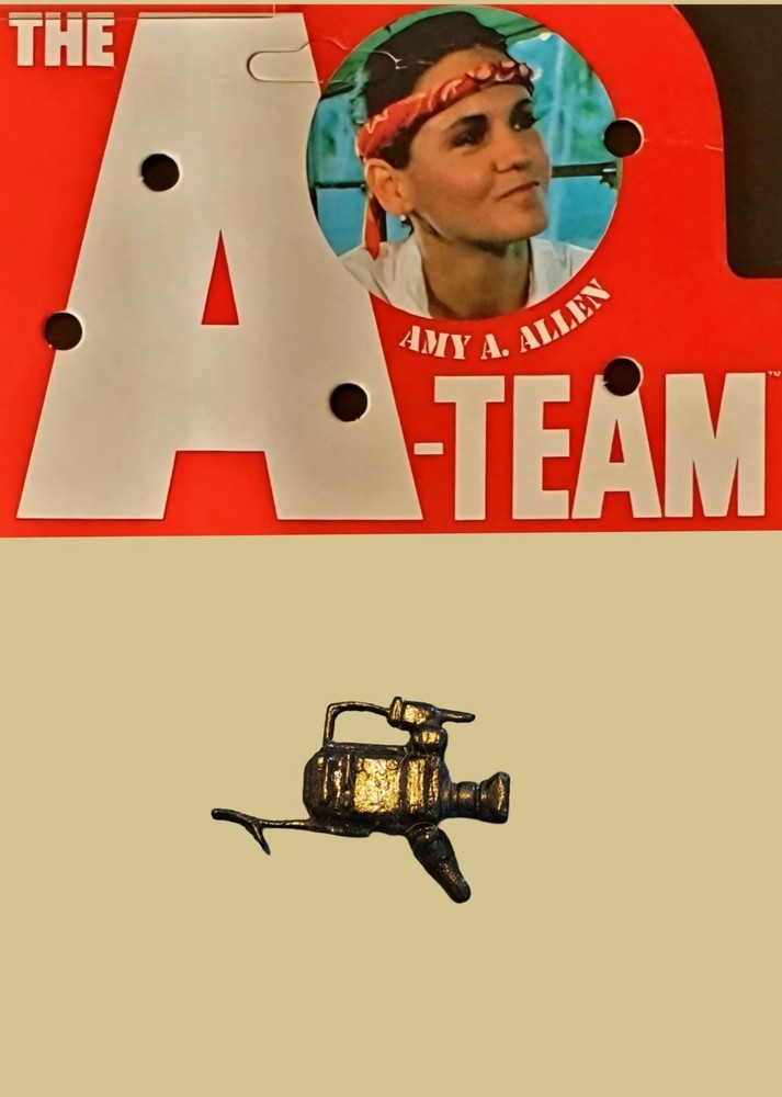 Custom Galoob The A-Team Amy A Allen Camera ACCESSORY