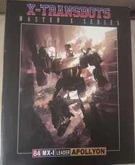 X-Transbots MX-1 Apollyon Megatron Masterpiece Scale G1 – Boxed, As Shown