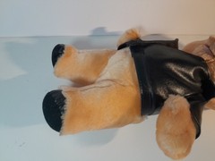 Vintage Looney Tunes Porky Pig Plush Biker Jacket ACE 1997 Warner Bros Used Pics
