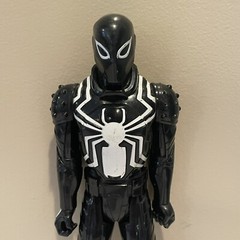 Hasbro Black Suit SPIDER-MAN Symbiote Marvel Legends 12″ Figure