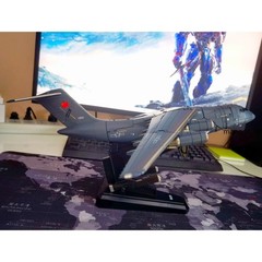 Round Culture Y-20 Dragon Soul Fighter Jet Gun Sheng Kunpeng Action Figure Gift