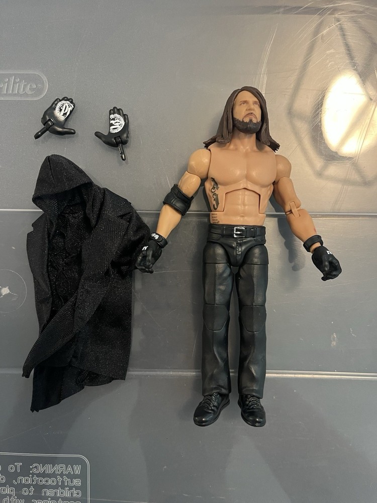 WWE Mattel Elite 116 AJ STYLES Wrestling Figure Wrestlemania Toy Smackdown TNA 1