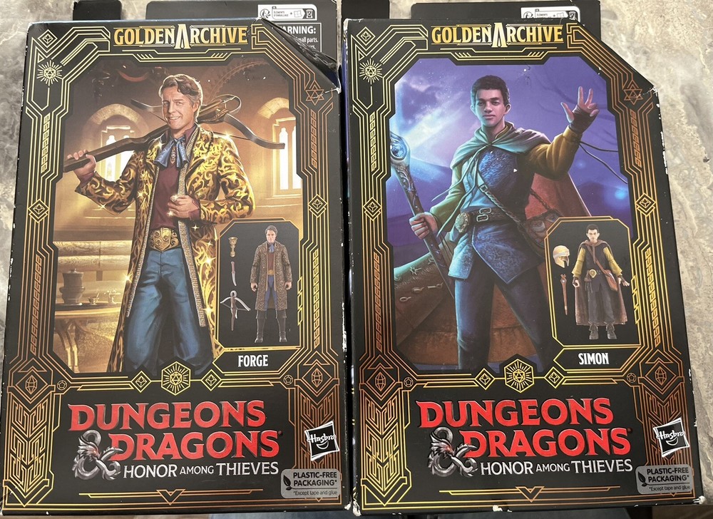dungeons and dragons honor among thieves figures (Simon & Forge)