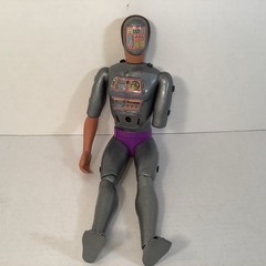 Kenner Six Million Dollar Man Maskatron Robot 13″ Vintage Solid Incomplete