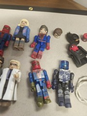 The Amazing Spider-Man MiniMates Lot Peter Parker Gwen Stacy LizardElectro LOOSE