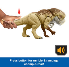 Jurassic World Rebirth Distortus Rex D-Rex 22″ Rumble N Rampage Figure Toy