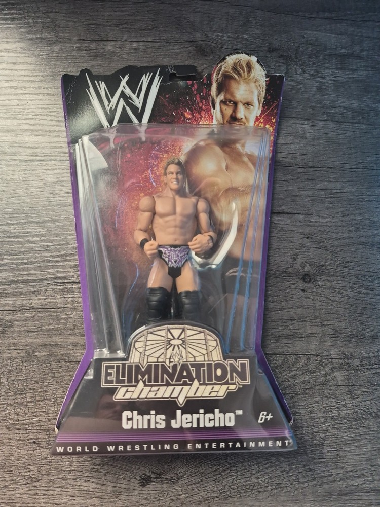2010 Mattel WWE Elimination Chamber Chris Jericho Action Figure New in box
