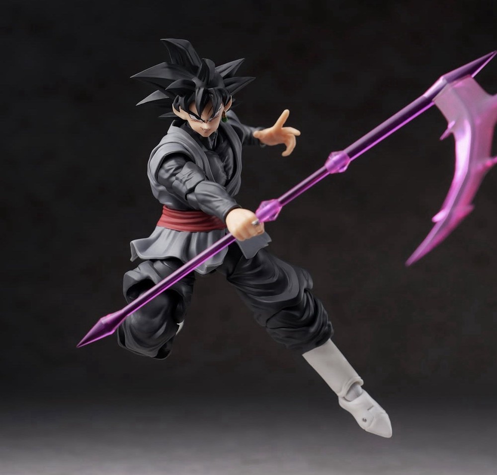 SH Figuarts Dragon Ball Super Dimensionia 01C SSJ Rose Goku Black W/ Bonus