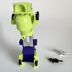 Transformers G1 Constructicon Mixmaster Devastator Incomplete Hasbro