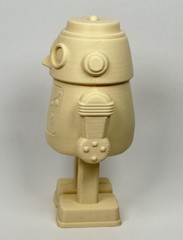 Science Fiction Space Robot Paintable Toy