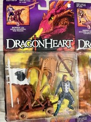 1995 Dragonheart Kenner Lot (8) Action Figures Bowen Hewe Kara King Einon