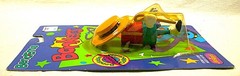 Bend-Ems☆1994 JusToys☆Disney Figure Set☆BONKERS, FALL APART RABBIT, TOON LIGHT