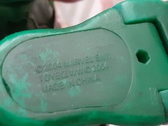 ToyBiz Gamma Punch Hulk 2004 Fully Jointed Marvel Action Figure Green Purple