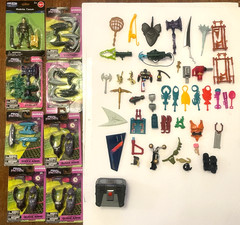 Final Faction lot mobile unit synthoid striker shock quake arms + accessories
