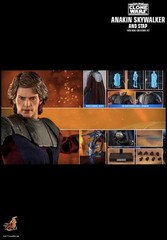 Hot Toys TMS020 Anakin Skywalker and STAP 1/6th Figure Star Wars Clone Wars BNIB