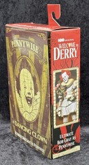 NECA IT Welcome To Derry Ultimate Bob Gray As Pennywise 8”