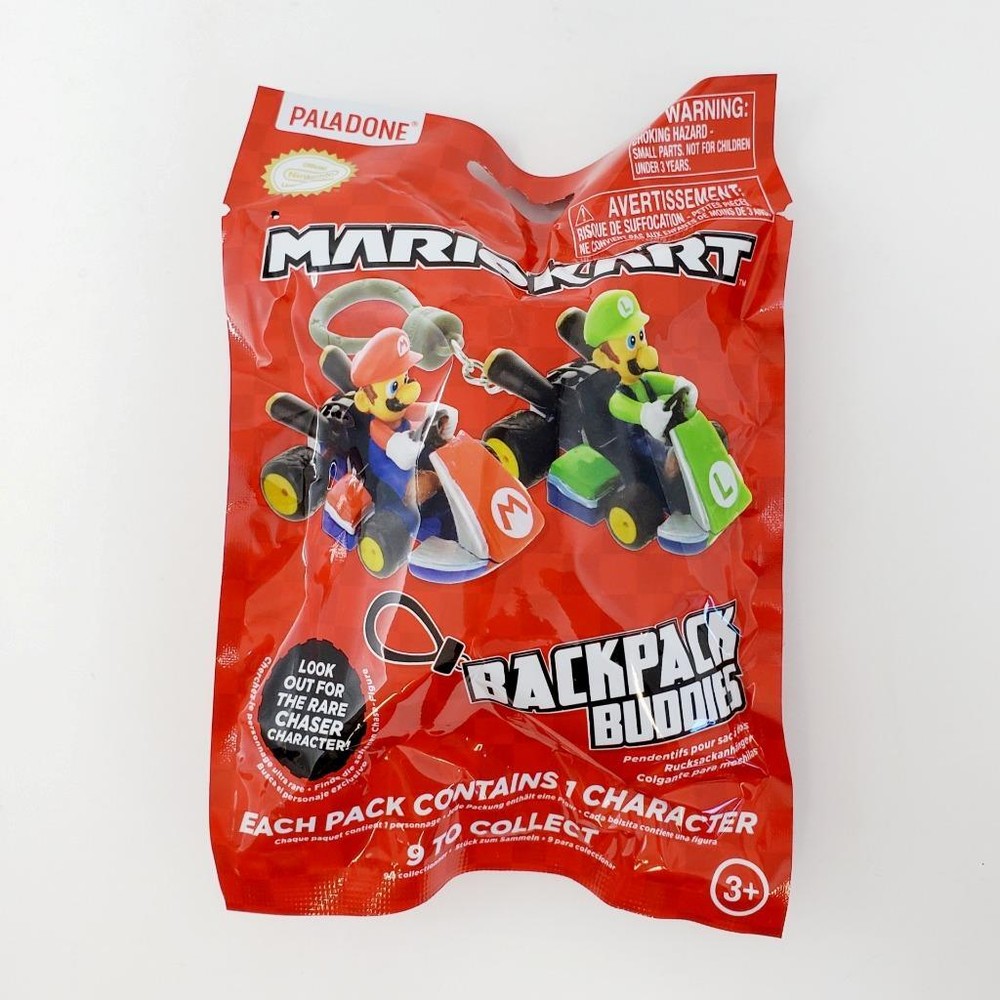 Nintendo Mario Kart Backpack Buddies Clip – YOU CHOOSE!