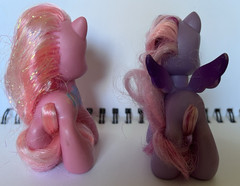 MLP My Little Pony 3 Twice-as-Fancy Ponies + Sparkly Pony Pinkie Pie Gen 3.5 Lot