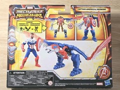 Marvel Mech Strike Mechasaurs Captain America & Redwing 4″ Action Figure Hasbro