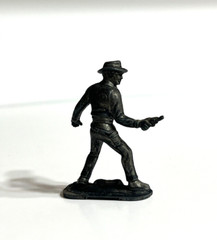 Famous Men of the Wild West Die Cast Metal Figure Wyatt Earp Lawman-2 1/2″