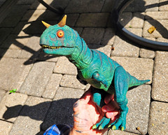CUSTOM Hammond Collection Chameleon Carnotaurus Action Figure