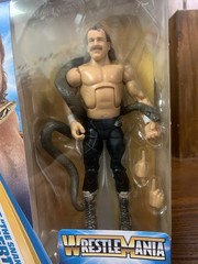 New Mattel WWE Elite – Wrestlemania 3 Jake the Snake Roberts Figure -Sam Roberts