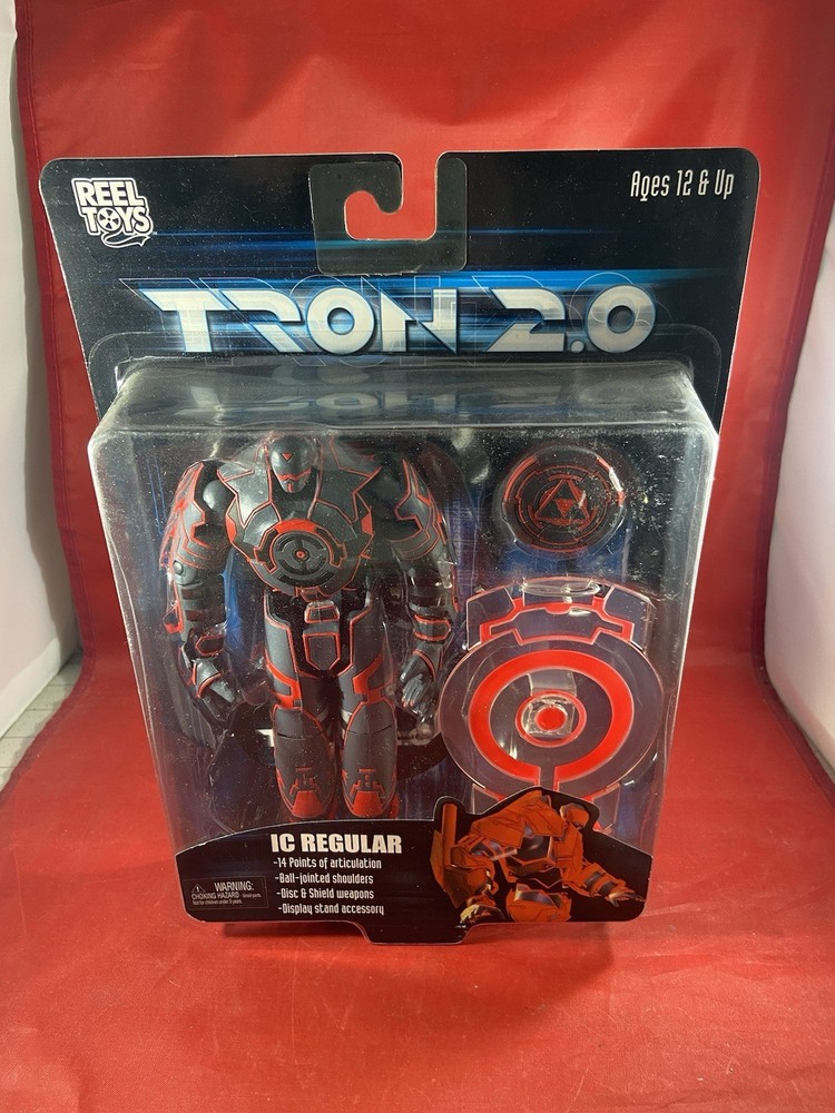 2003 Neca Reel Toys Tron 2.0 IC Regular Video Game Action Figure NEW