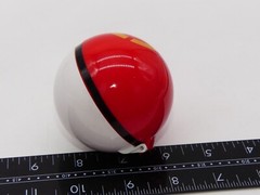 Pokemon Pokeball Pop Action Ball Plastic Toy Red White Yellow