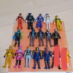 Kamen Rider Sofubi Figures Set 11cm Vintage Collectible Authentic