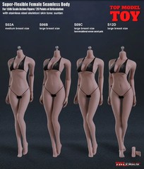 Tbl Phicen 1/6 Super-flexible Body Doll Suntan/Pale Female 12″ Action Figure Toy