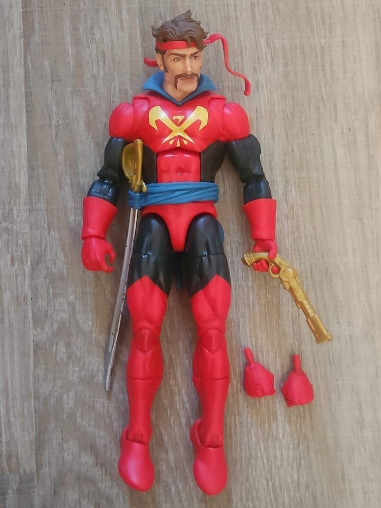 MARVEL LEGENDS CORSAIR CH’OD BAF WAVE 6″ COMPLETE FIGURE GUN SWORD HANDS! S8