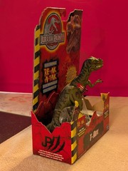 Jurassic Park III Electronic Re-Ak A-Tak T-Rex Figure- New In Box -Hasbro