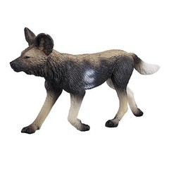 African Hunting Dog Toy Figure 10.5 cm Length Approx Mojo Fun 387110