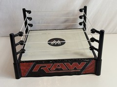 Mattel WWE WWF RAW Smackdown Wrestling Ring Arena 2010 Bouncy Floor 12”