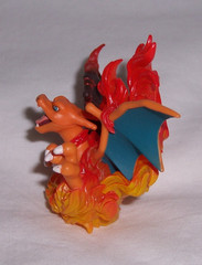 MEGA Charizard Figure Flame Fire Pokemon TCG Official X/Y Evolution 3″ 2016
