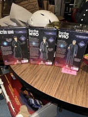 Underground Toys Doctor Who Missy Black Dress And Purple And Twelfth Doc All 3
