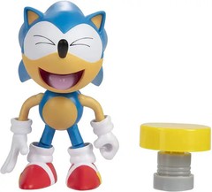 Jakks Sonic The Hedgehog 35th Anniversary SONIC w Trap Spring 4″ Figure NEW 2026