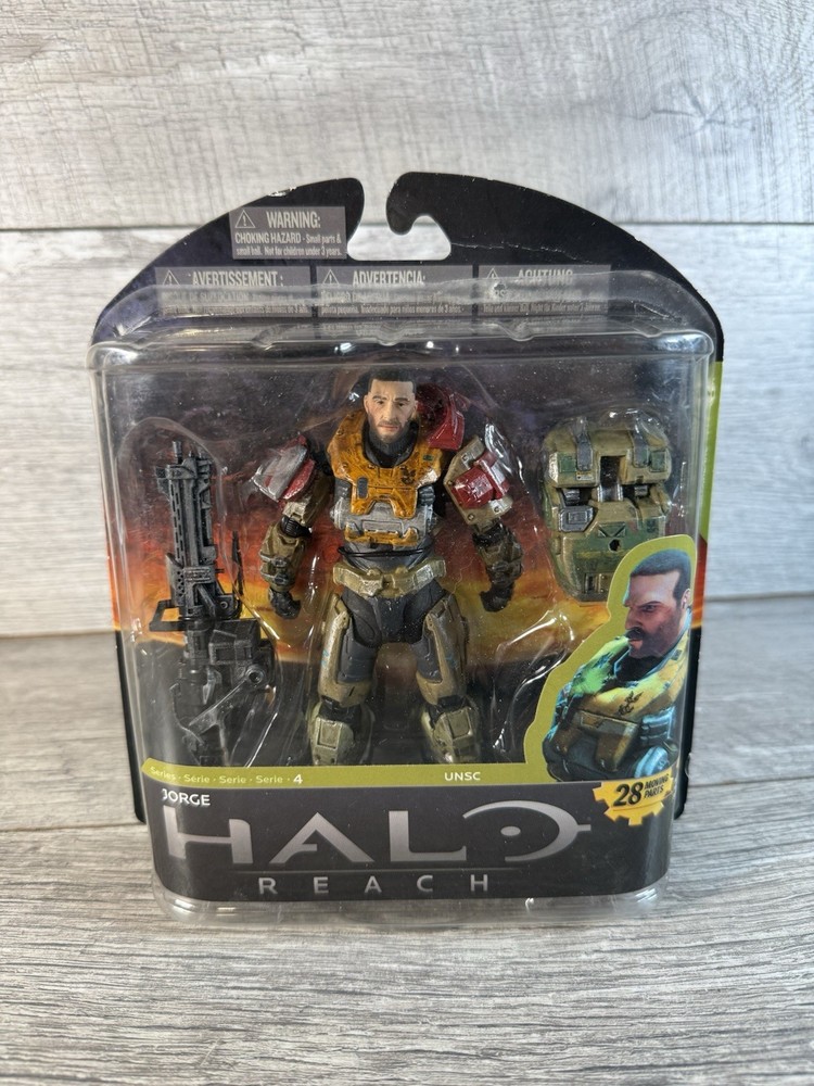 MCFARLANE TOYS HALO REACH SERIES 4 JORGE New/Other (READ)