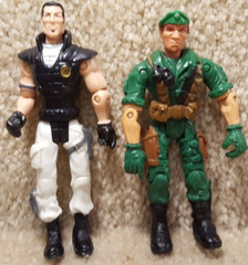 Lanard The Corps Lot Green Beret Ranger Rick Shinobi Squad Kenji Rain Shinto