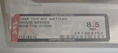 CGA/AFA 8.5 NM 1989 TOYBIZ BOB THE GOON BATMAN MOVIE SERIES FIGURE