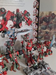Hasbro Transformers Combiner Wars Victorion Set Complete.