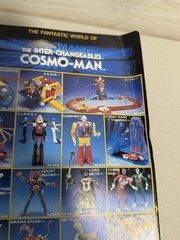 HourToy INTERCHANGEABLES Cosmo Man MICRONAUTS Time Traveler SEALED Damaged Card