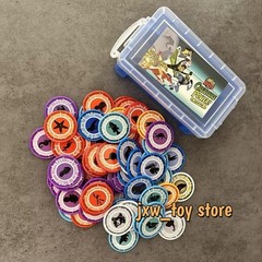 70 PCS Random Color Wild Kratts Power Discs Box Board Game Toy Kids Gift